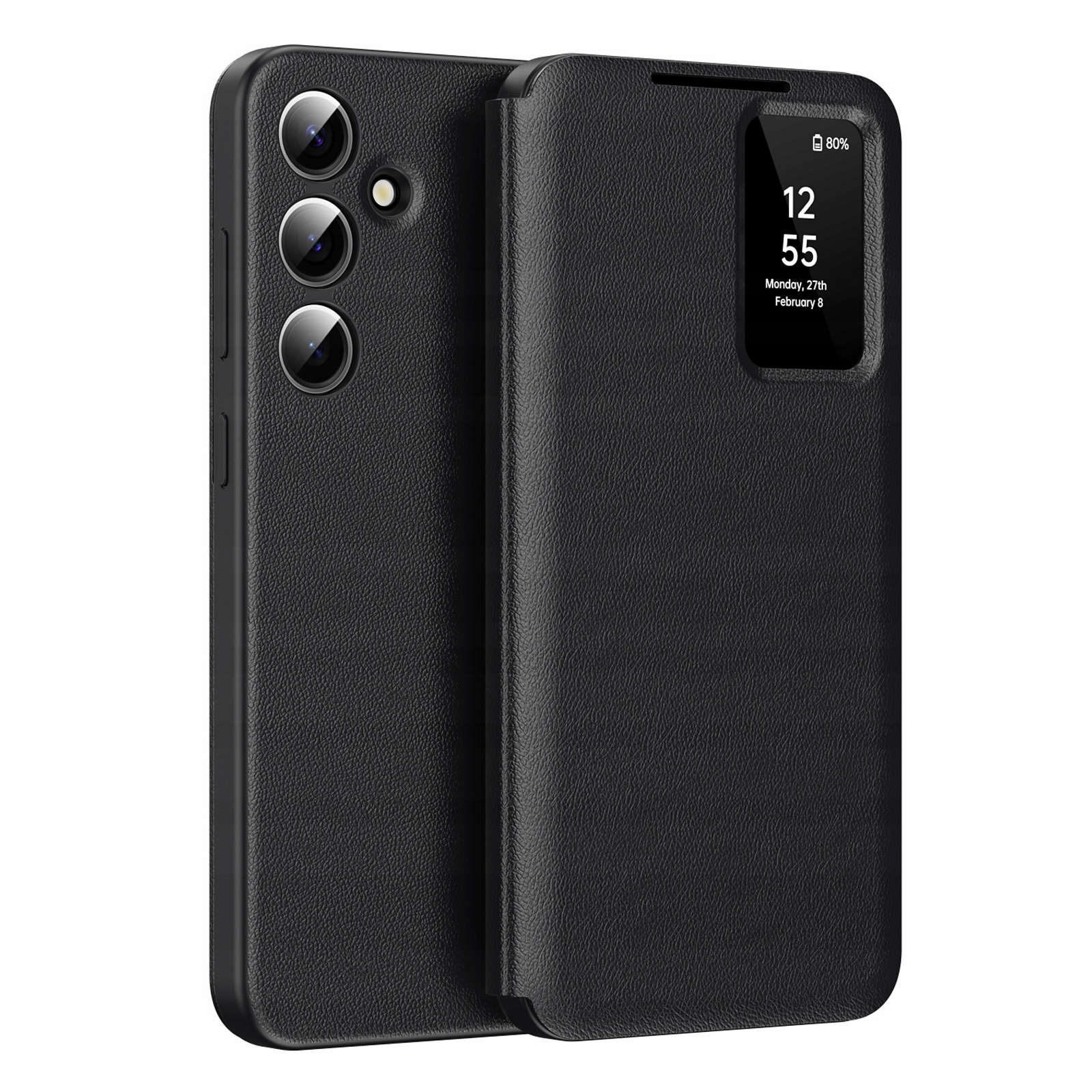 Etui z klapką skórzane Supero do Samsung Galaxy A56 5G – Elegancka ochrona dla Twojego smartfona