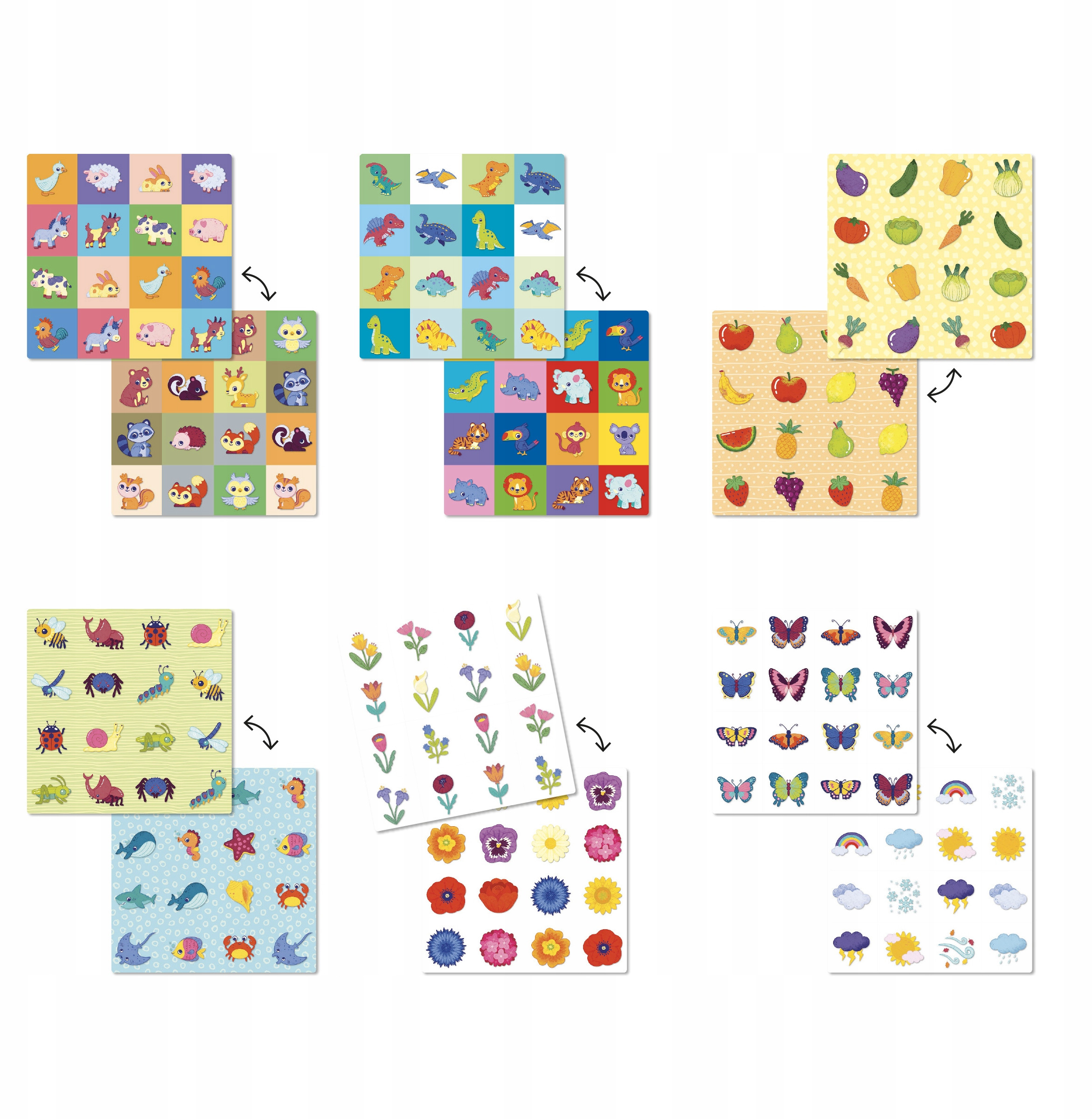 Wymienne karty i oryginalne ilustracje