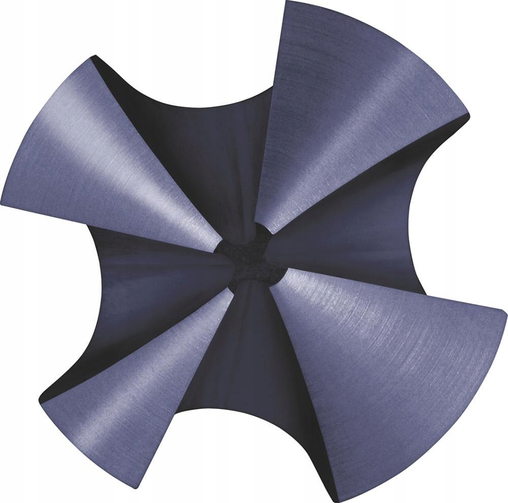 Innowacyjna geometria z czterema ostrzami