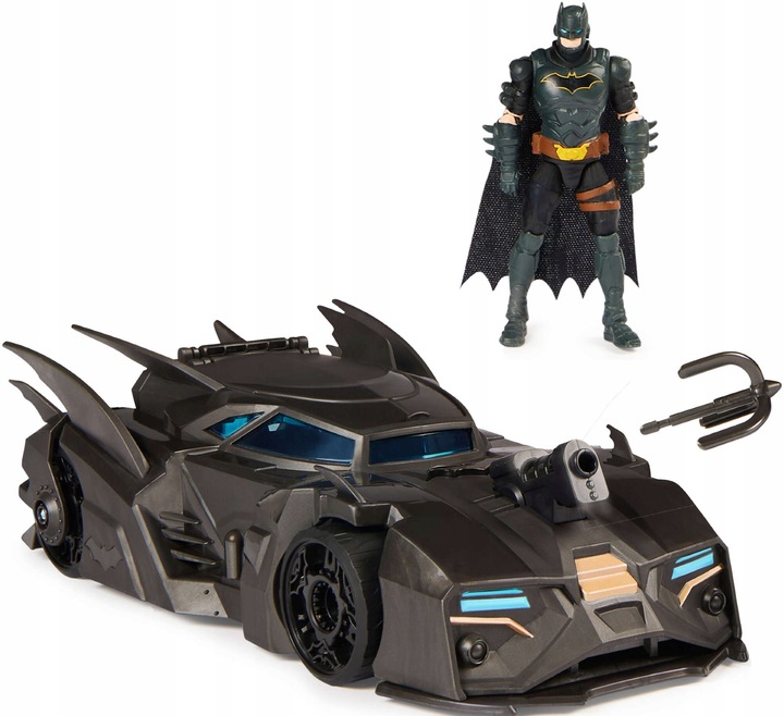 Spin Master DC Comics Batman - Offroad Batmobile z figurką 10cm – Niezapomniana przygoda w Gotham City