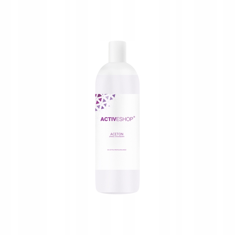 OCHO NAILS Aceton truskawkowy 100 ml – Idealny do usuwania lakierów hybrydowych