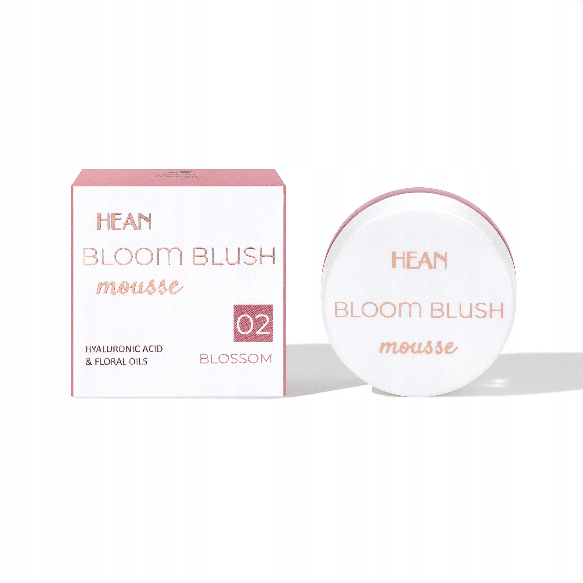 Hean Bloom Blush Róż w musie 5g Blossom (02) – Naturalny blask dla Twojej skóry