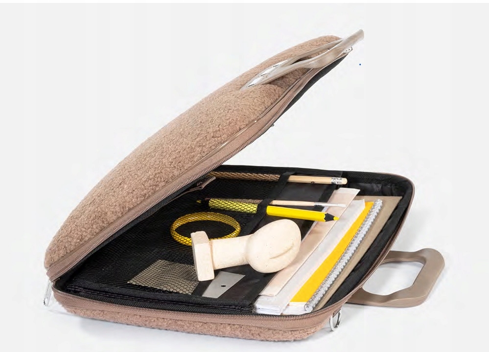 Miękka i stylowa faktura torby Bombata Teddy