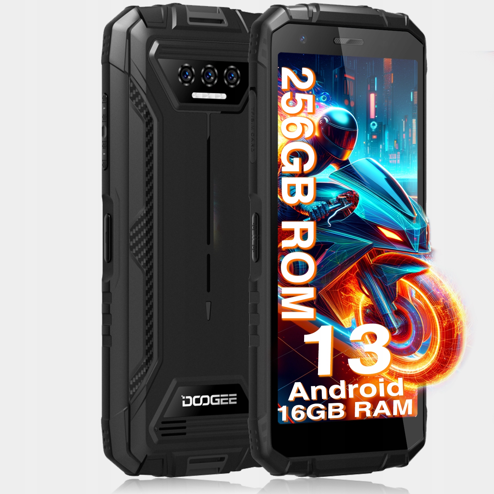 Duża pamięć: 256 GB ROM i 16 GB RAM