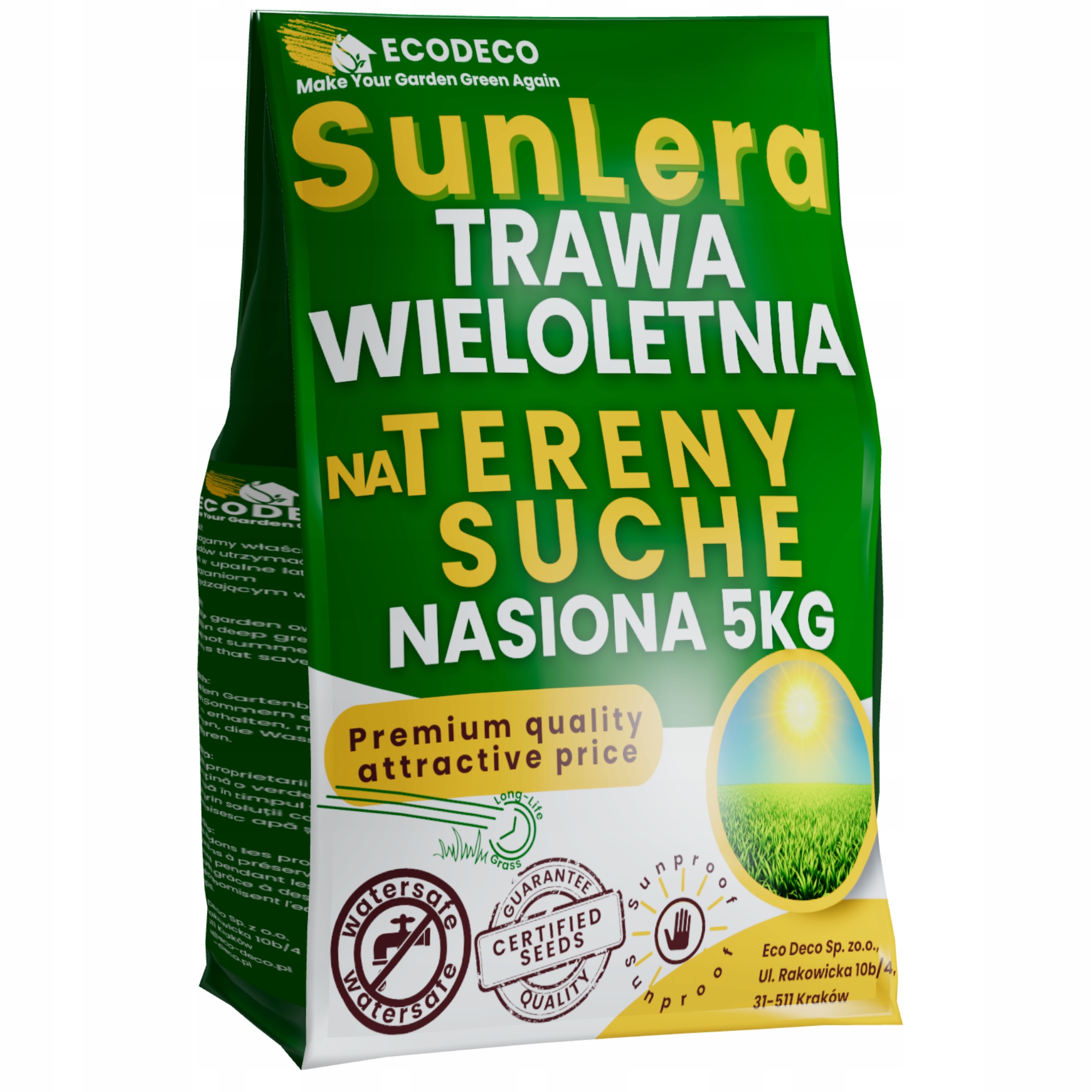 Odporność na suszę – Kluczowa cecha trawy Eco Deco
