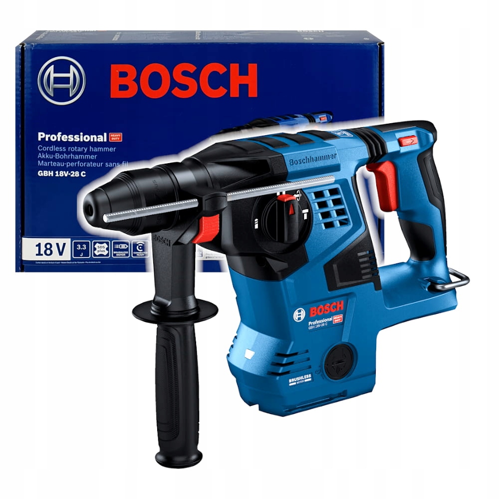 Młotowiertarka Bosch GBH 18V-28 C – Wydajność i wszechstronność w jednym