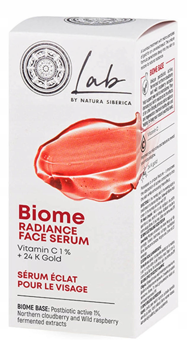 Skoncentrowana formuła z witaminą C i 24K złotem