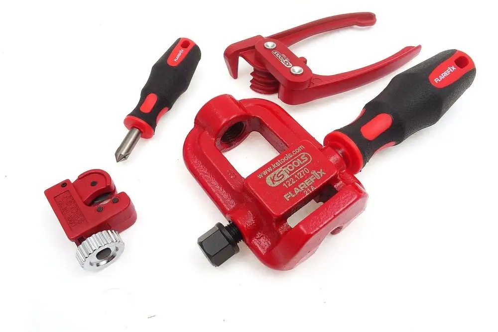 Zawartość zestawu – co znajdziesz w walizce KS TOOLS Flarefix 1