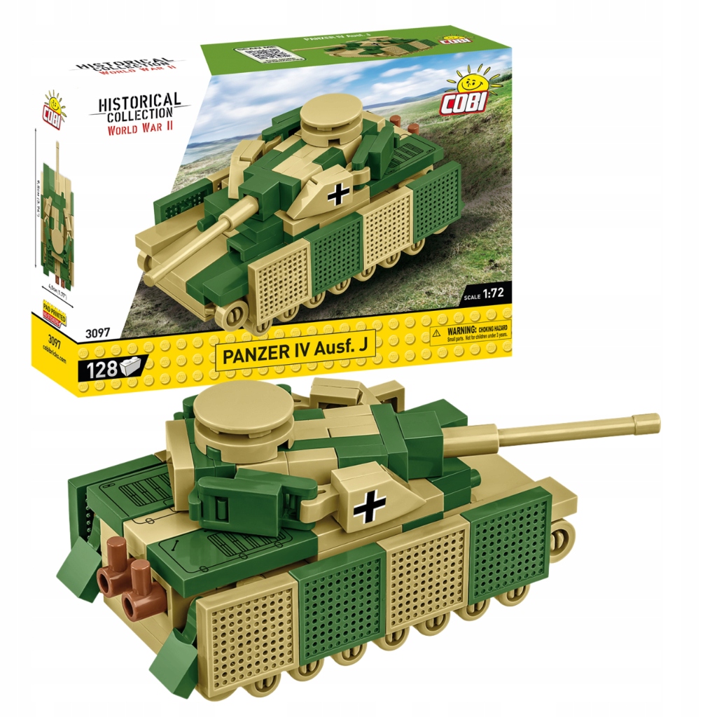Cobi Klocki Panzer IV Ausf. J – Historyczny model czołgu z II wojny światowej
