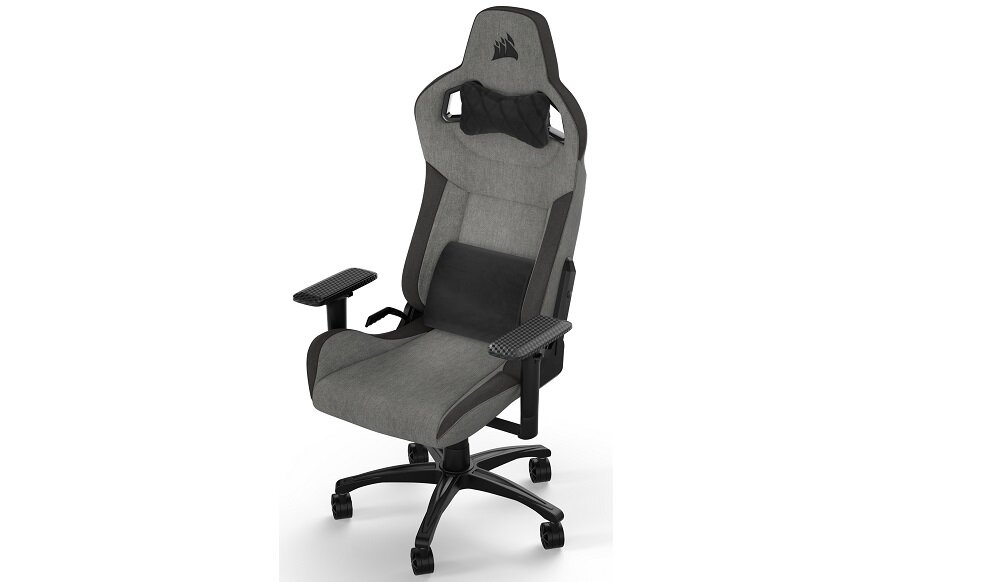 Fotel gamingowy T3 Rush Szary/Antracytowy – Komfort i styl dla graczy