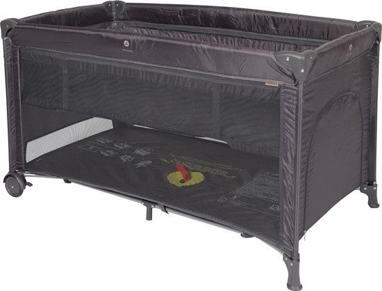 Topmark JACKIE - Logeerbed in tas plus - grijs