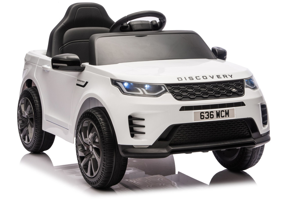 Pojazd Na Akumulator Land Rover Discovery DLS-K06 Biały – Idealny dla Twojego Dziecka