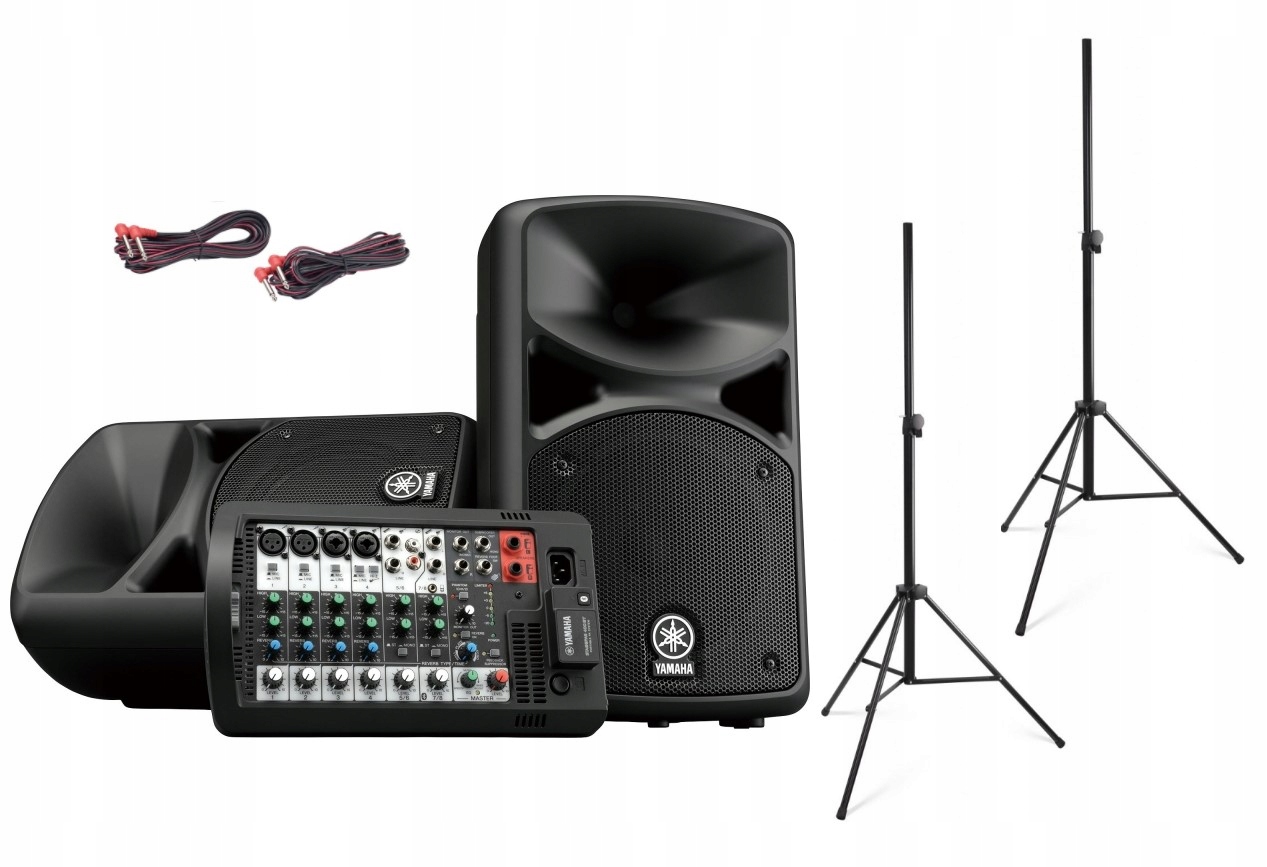 Wbudowane głośniki 8-calowe dla pełnego brzmienia