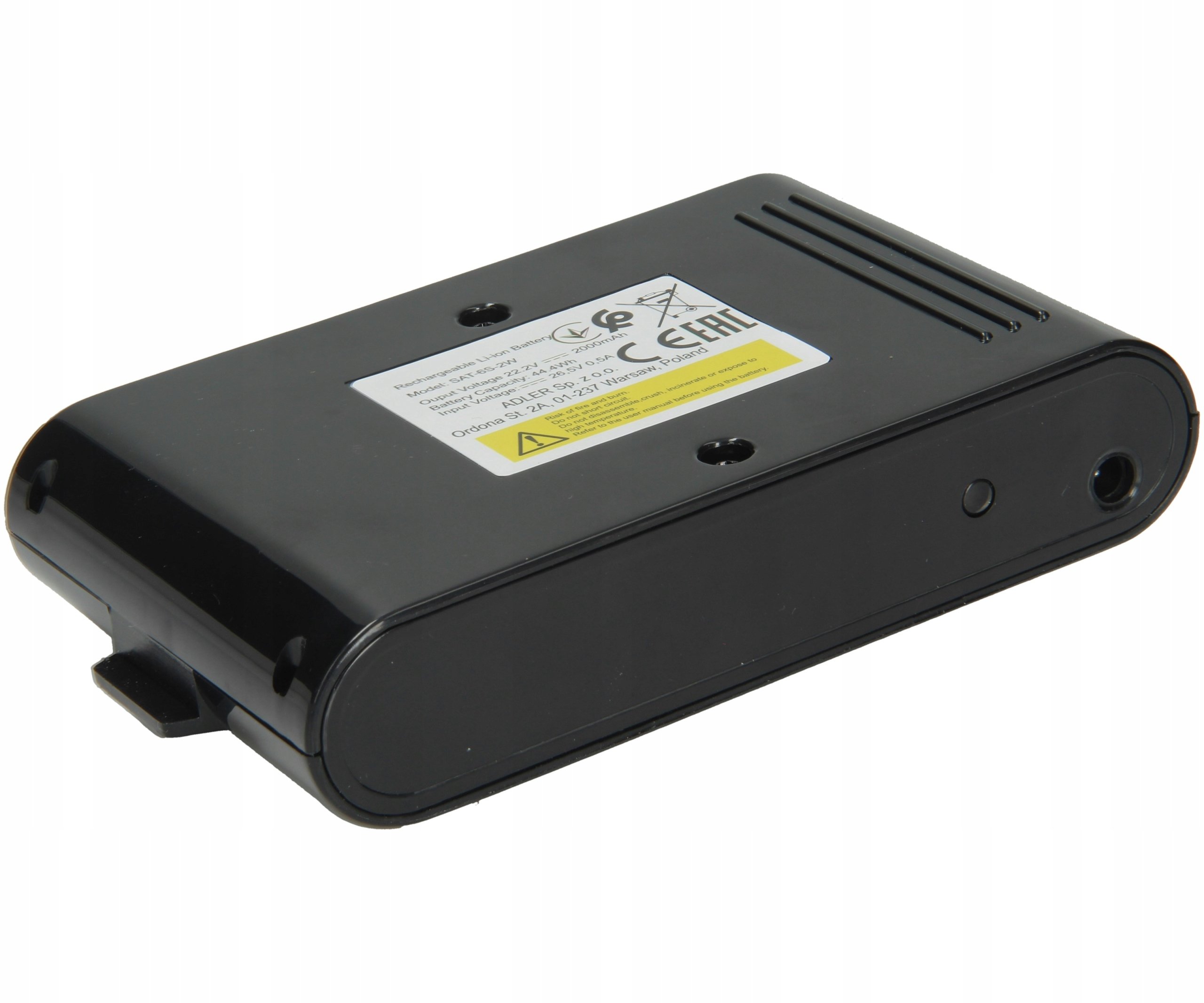 Pojemność 2000mAh i napięcie 22,2V