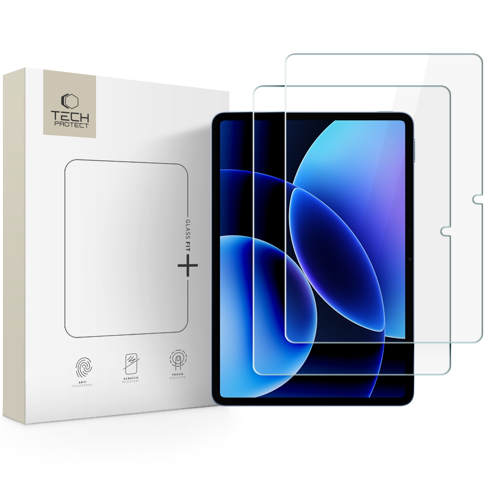 Szkło Hartowane Tech-Protect Glass Fit+ 2-Pack do Xiaomi Pad 7 / 7 Pro / 8 / 8 Pro 11.2 – Ochrona i Estetyka