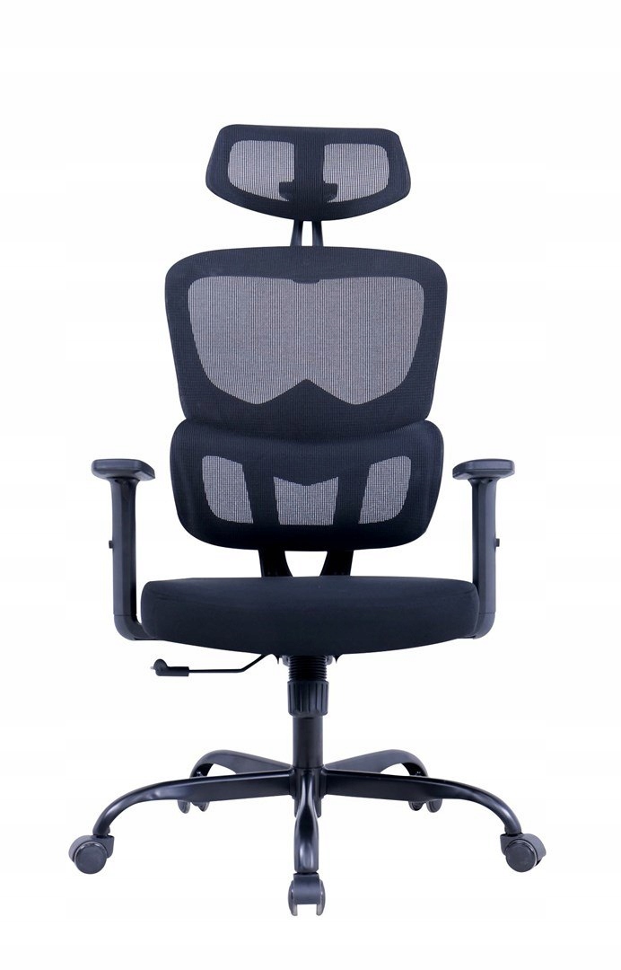 Krzesło biurowe Tuckano T6 czarny – Ergonomia i styl w Twoim biurze