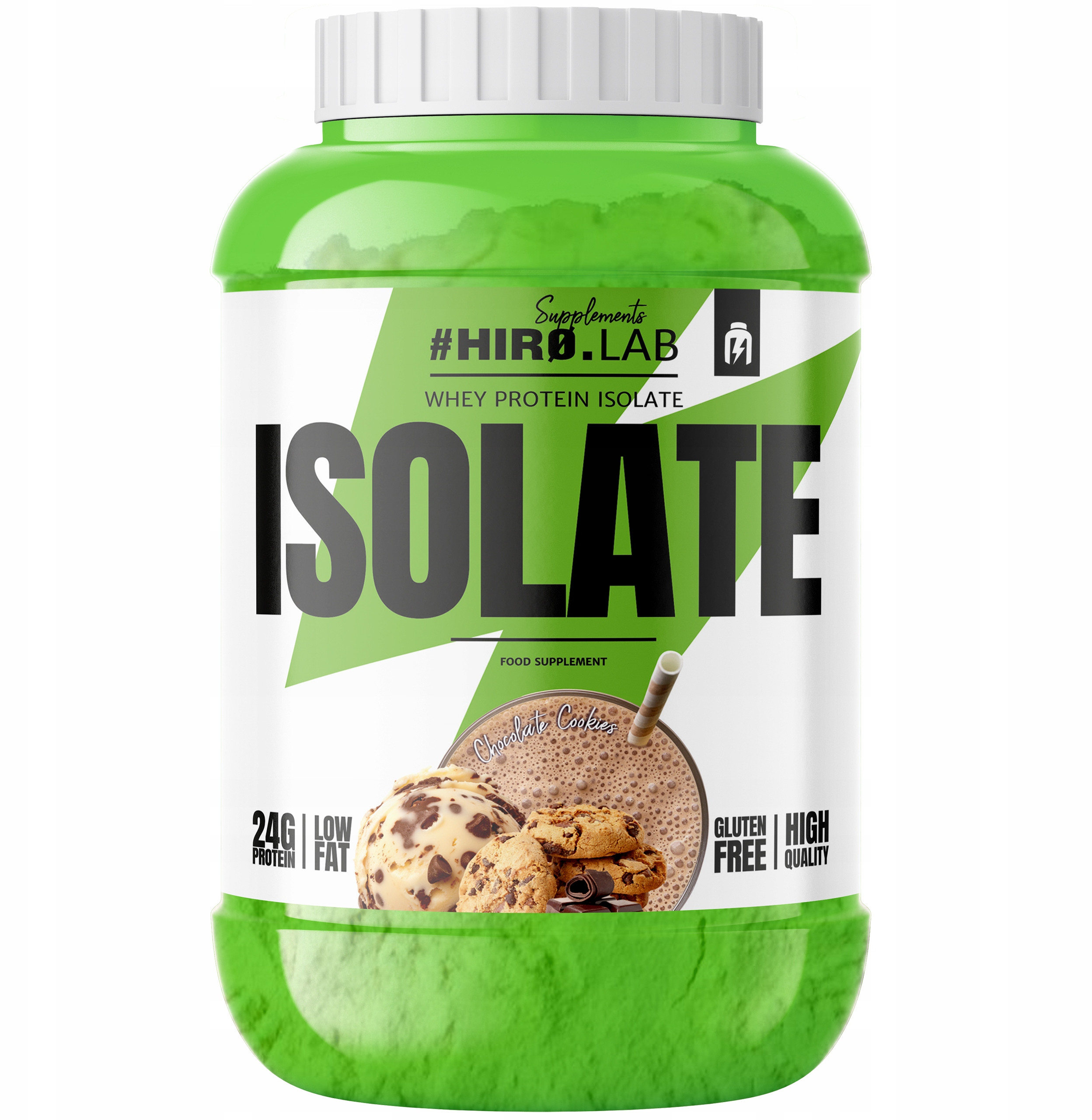 HIRO.LAB Whey Protein Isolate - Izolat białka serwatkowego 1800g