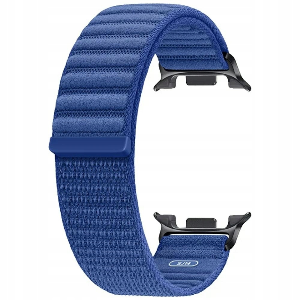 Pasek Fabric Band do Samsung Galaxy Watch8 (S/M) – Niebieski styl i komfort