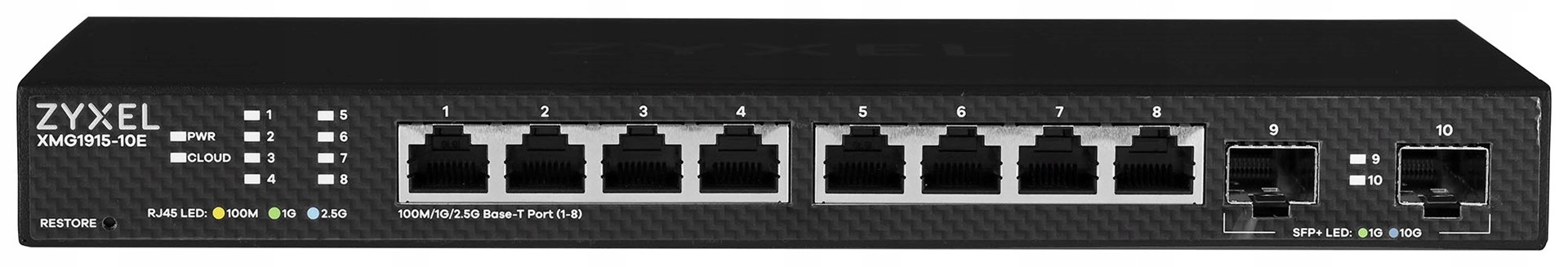 Switch ZyXel XMG1915-10E – Wydajność i zarządzanie w sieci