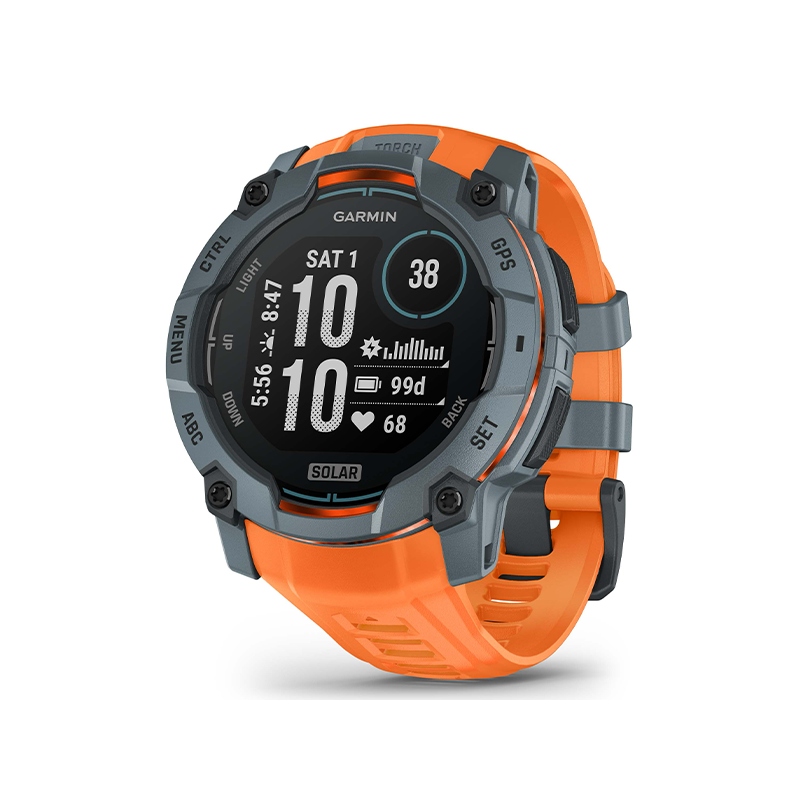 Garmin Instinct® 3 – 50 mm, Solar, Twilight z paskiem Solstice – Twój niezawodny towarzysz
