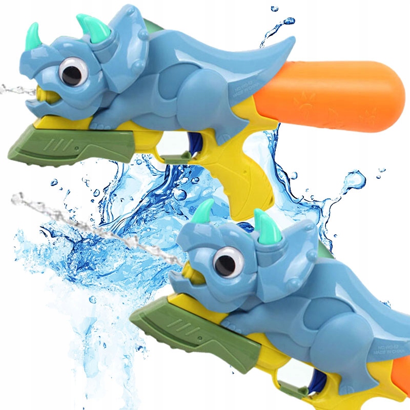 Pistolet na wodę Dino mix – Fantastyczna zabawa na świeżym powietrzu