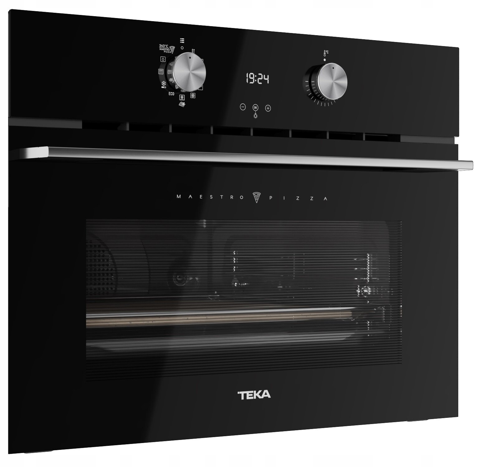 Profesjonalne akcesoria w zestawie: kamień do pizzy i łopata