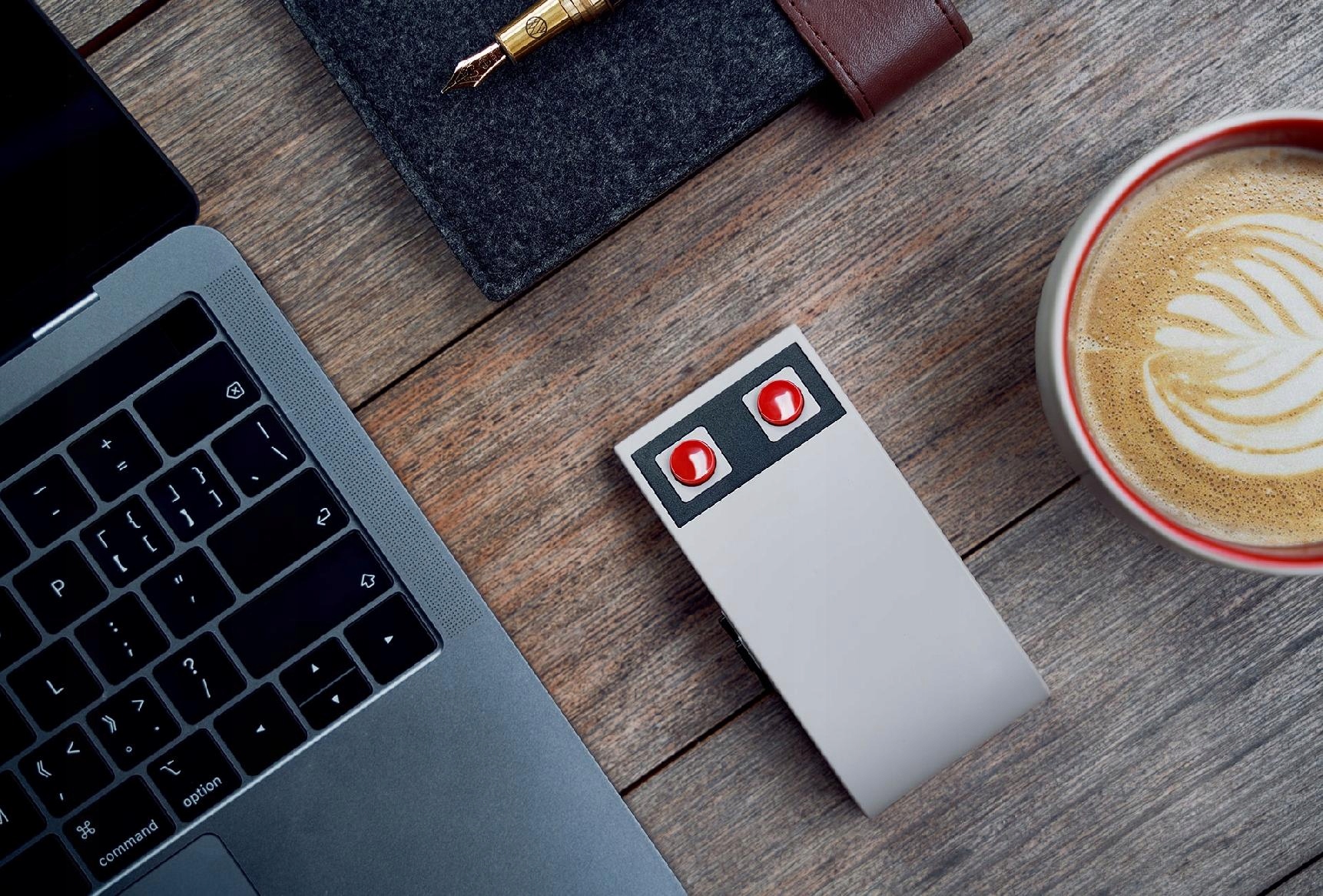 Retro design inspirowany klasycznymi kontrolerami gier