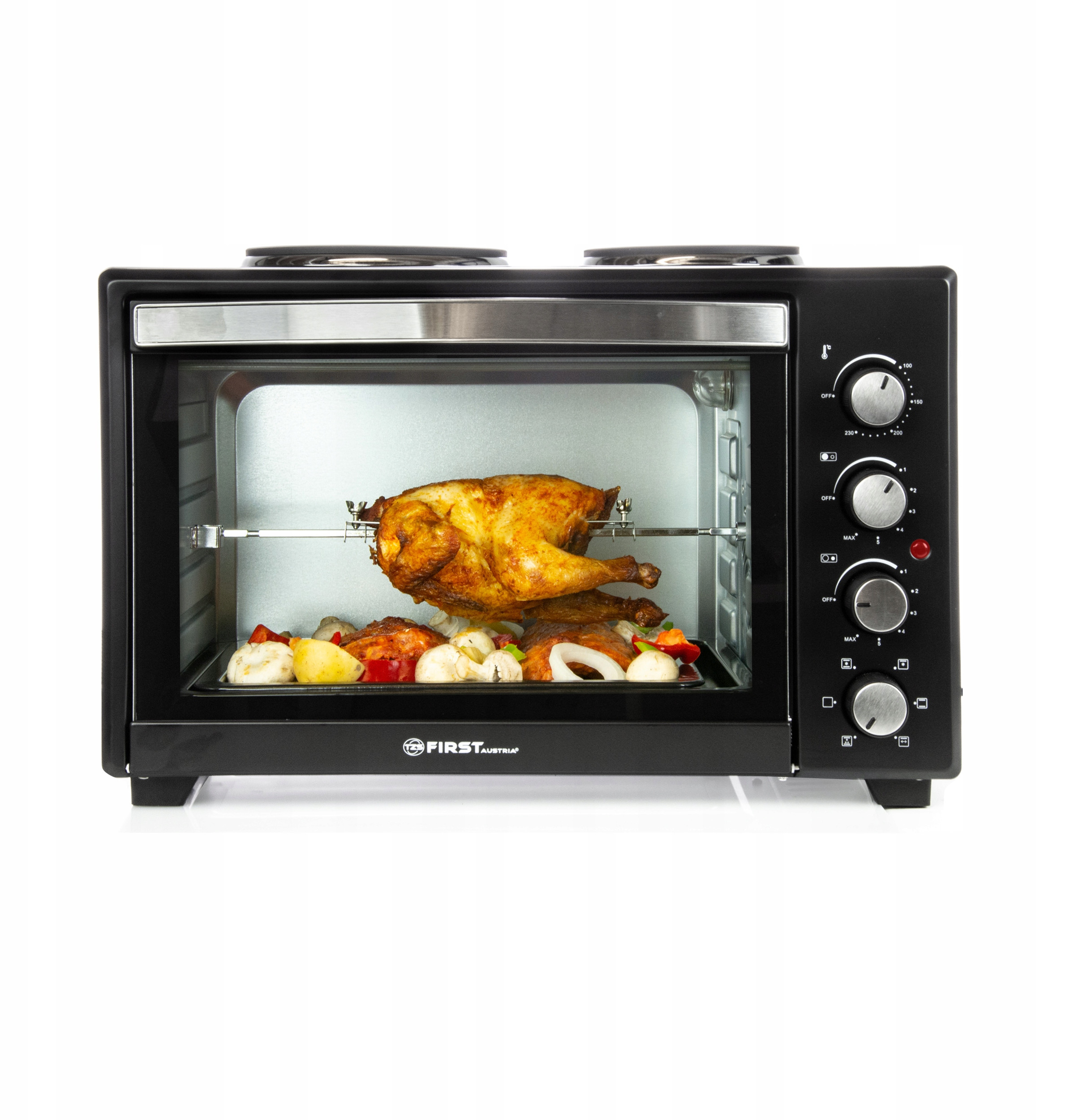 Kuchenka elektryczna z piekarnikiem First Austria FA-5045-6 – Twoje wszechstronne urządzenie kuchenne