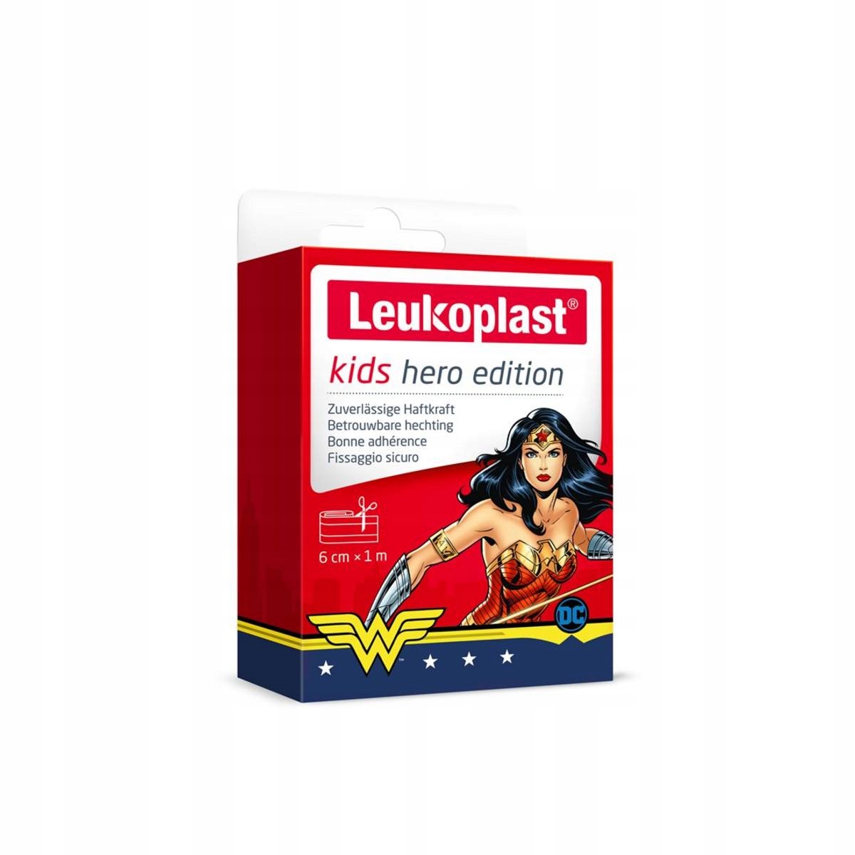Leukoplast Kids Hero Edition (Wonder Woman) – Plastry dla dzieci na drobne skaleczenia