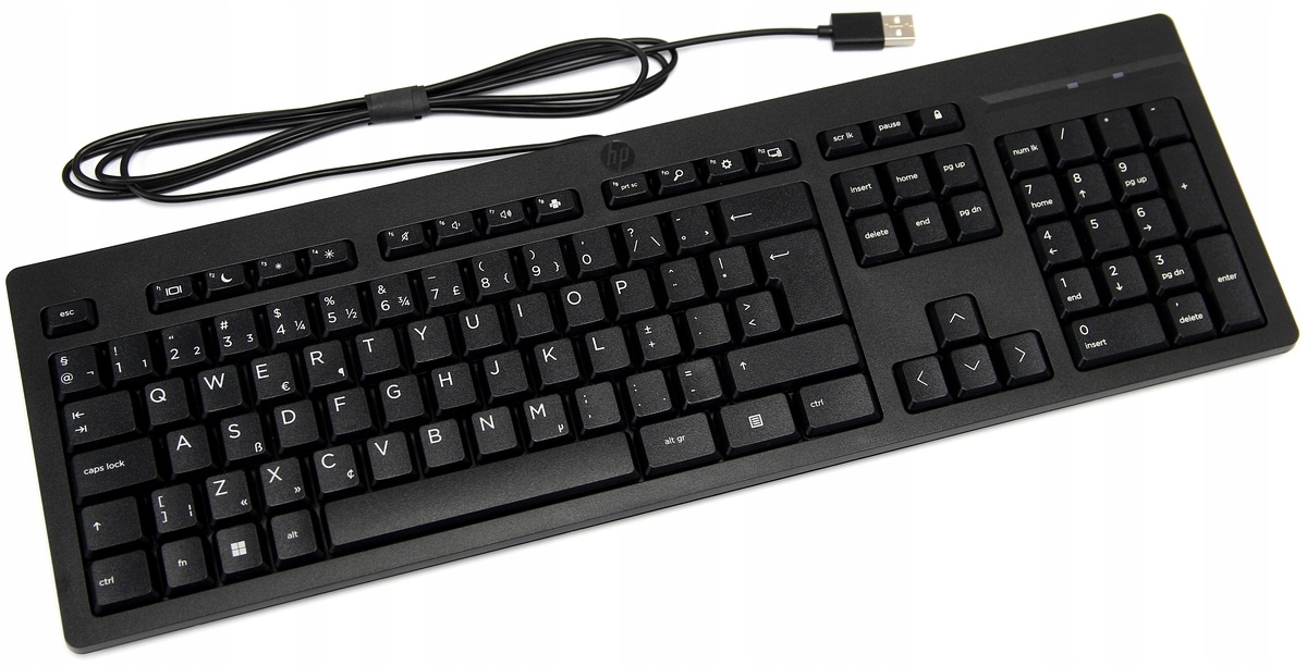 Klawiatura membranowa z układem QWERTY