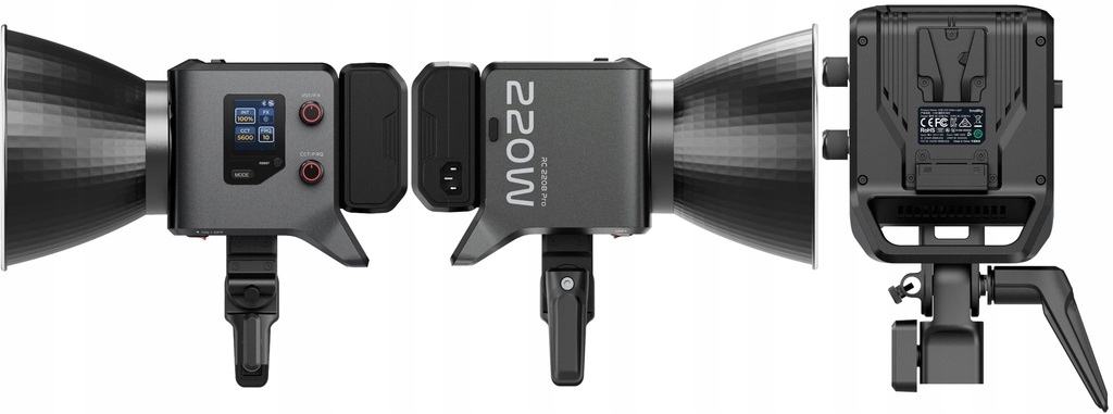 Wbudowany adapter do akumulatorów V-mount – Wygodne zasilanie w każdych warunkach
