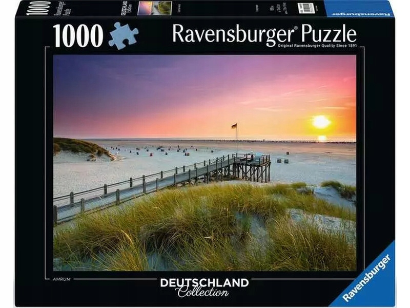 Puzzle 1000 Zachód słońca – Doskonała zabawa dla całej rodziny