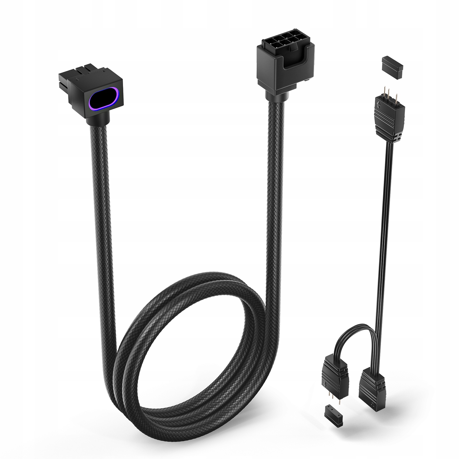 Przewód przedłużacz do karty graficznej 8 Pin TYP A Asiahorse Hydrus ARGB – Idealne rozwiązanie dla graczy