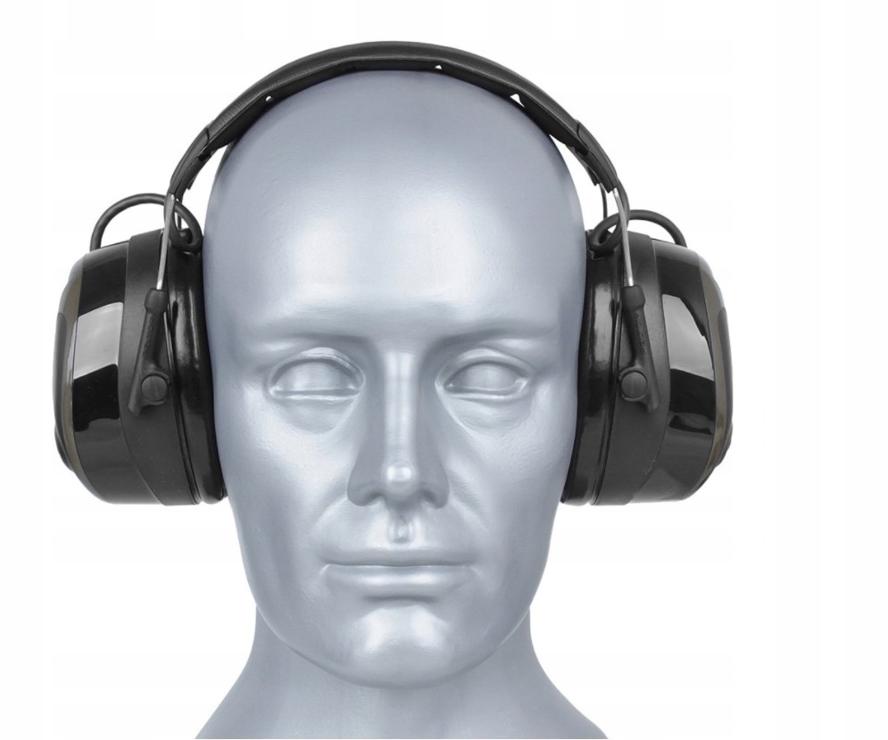 Aktywne nauszniki ochronne z funkcją tłumienia hałasu
