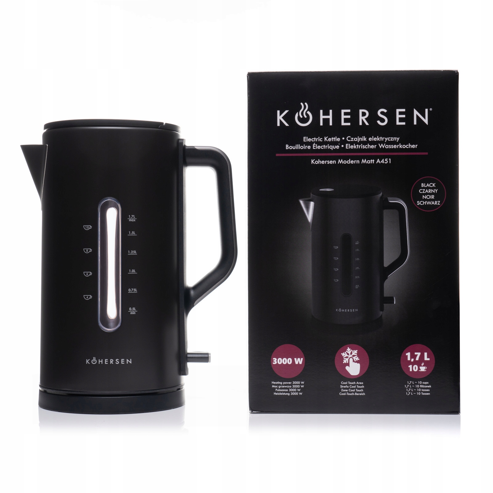 Szybkie podgrzewanie wody – Moc 3000 W