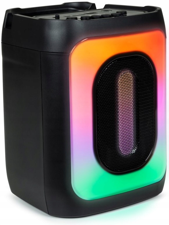 Big Ben Głośnik Bluetooth Party Cube Bass Boost Podświetlenie LED 30W – Muzyka bez granic