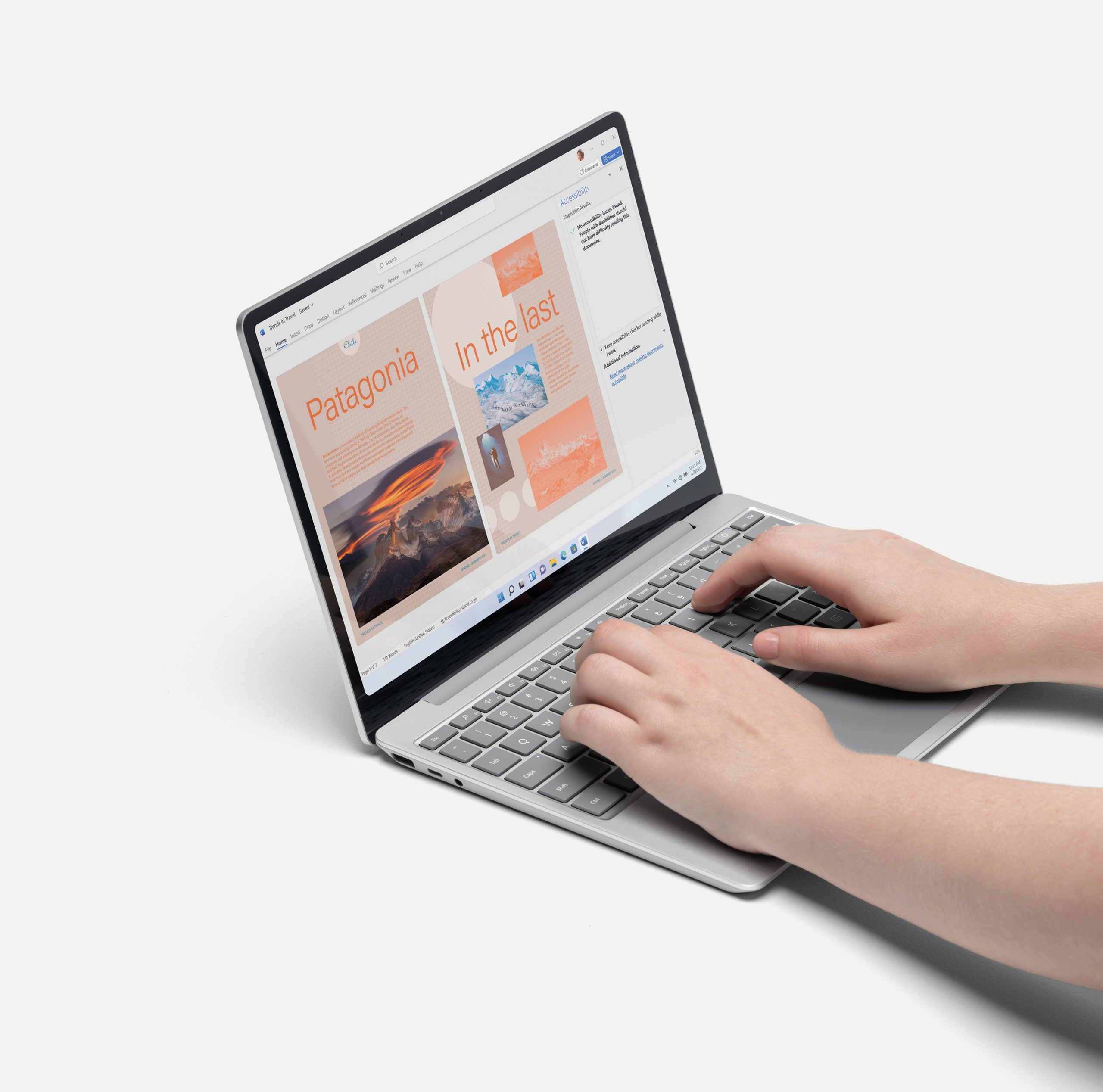 Kompaktowy design z ekranem dotykowym 12,4 cala