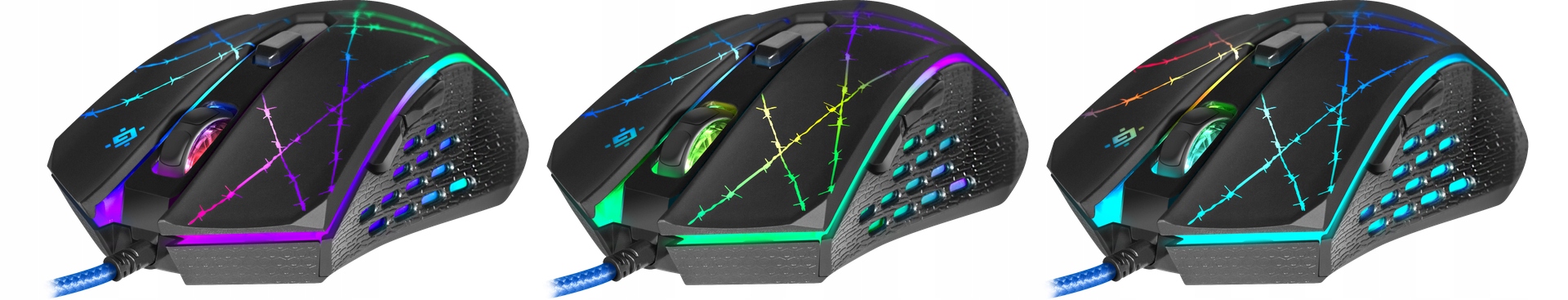 Ergonomiczny design i podświetlenie LED