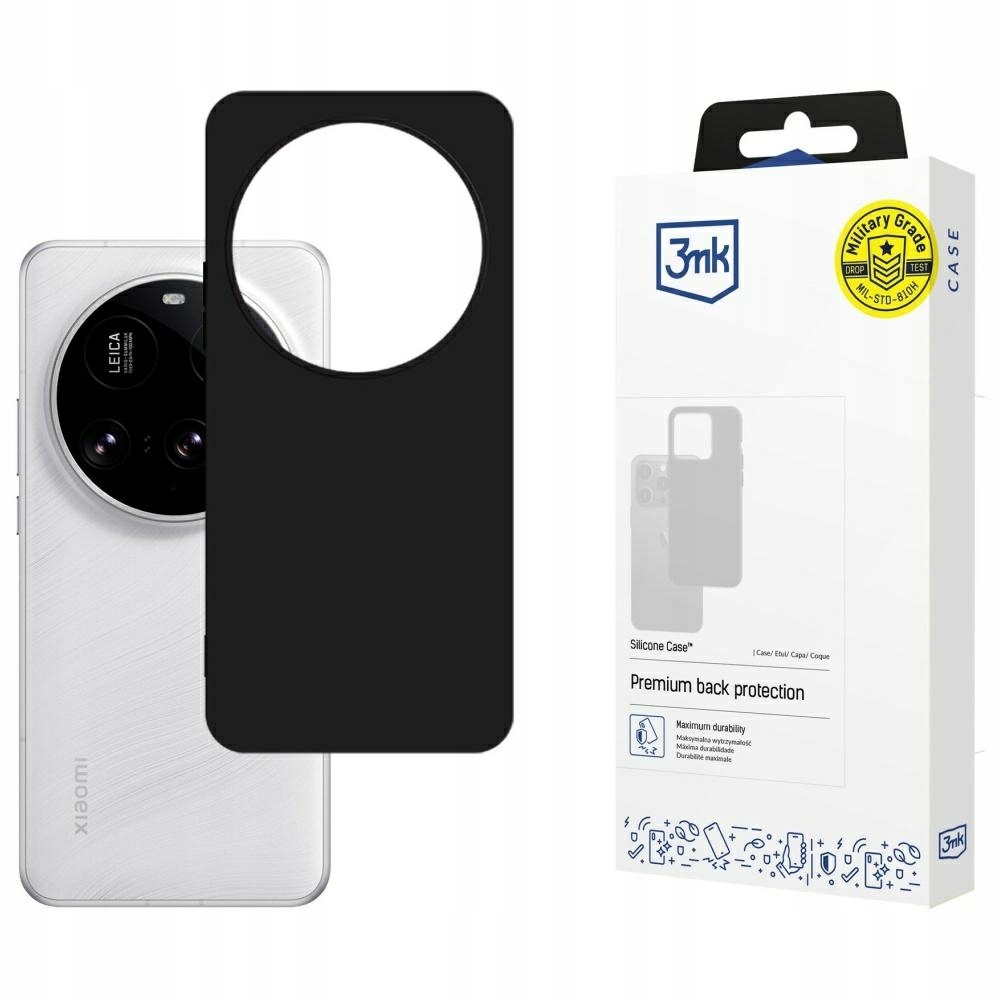 Etui 3MK Silicone Case do Xiaomi 15 Ultra – Stylowa ochrona dla Twojego smartfona