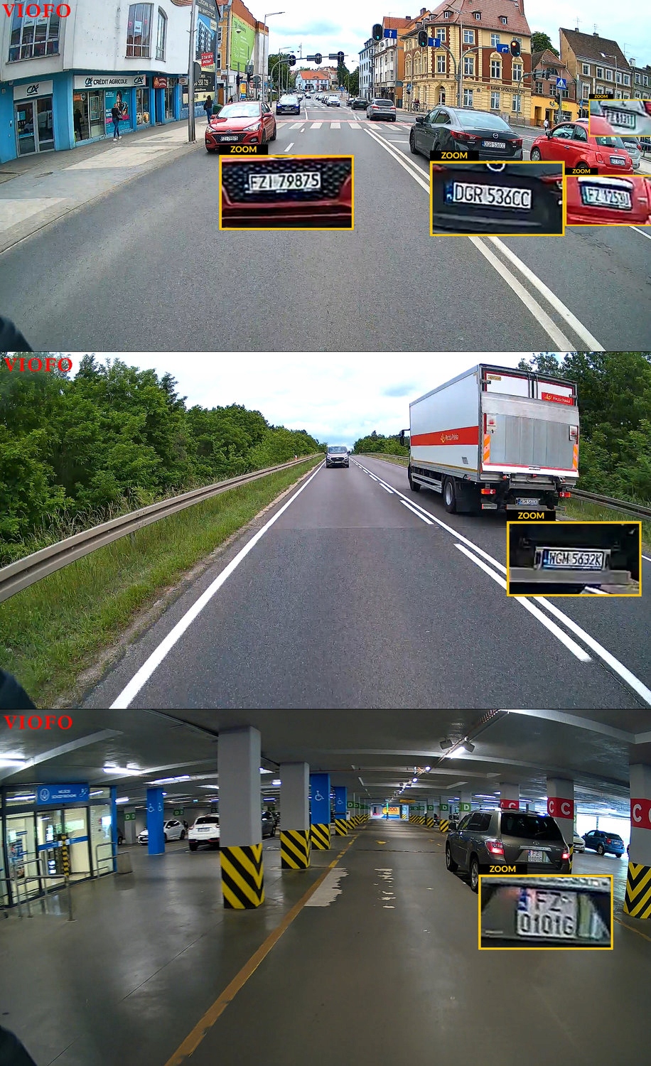 Funkcje kamery tylnej z nagrywaniem 2.5K HDR