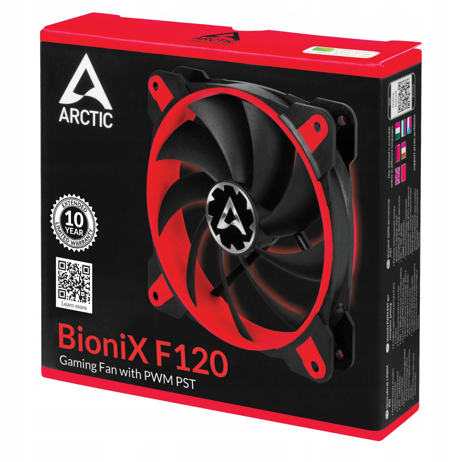 Wentylator Arctic BioniX F120 Red (ACFAN00092A) – Wydajność i styl w Twoim komputerze