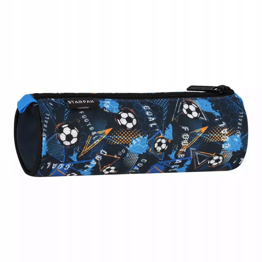 Piśnik tuba 1 zamek Football Blue STARPAK – Idealny dla młodych sportowców