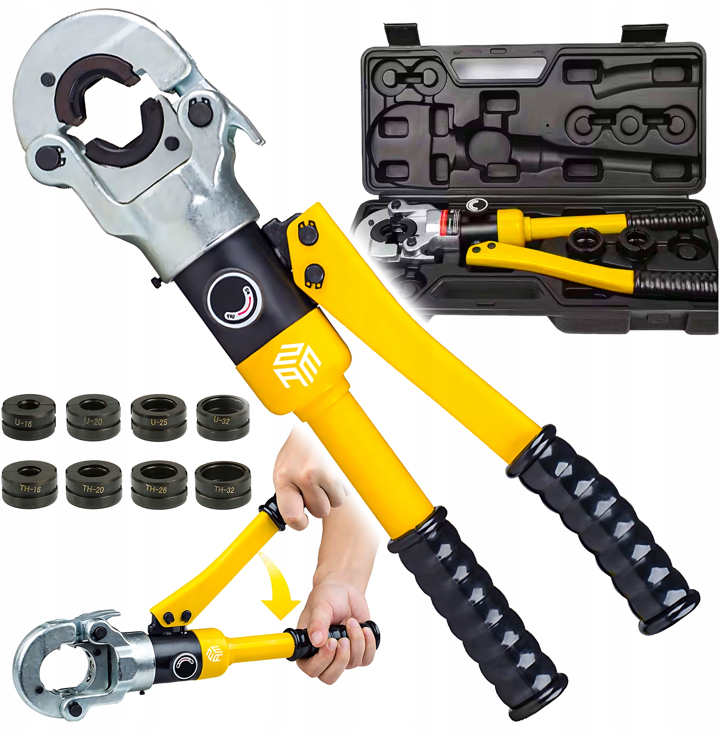 Zaciskarka Praska Hydrauliczna do Rur PEX 16-32mm – Niezawodne narzędzie dla instalatorów