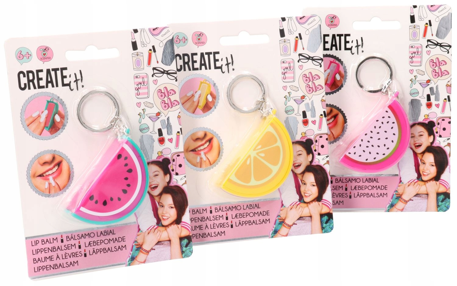 Balsam owocowy - brelok CREATE IT! – Smakowa pielęgnacja dla dzieci