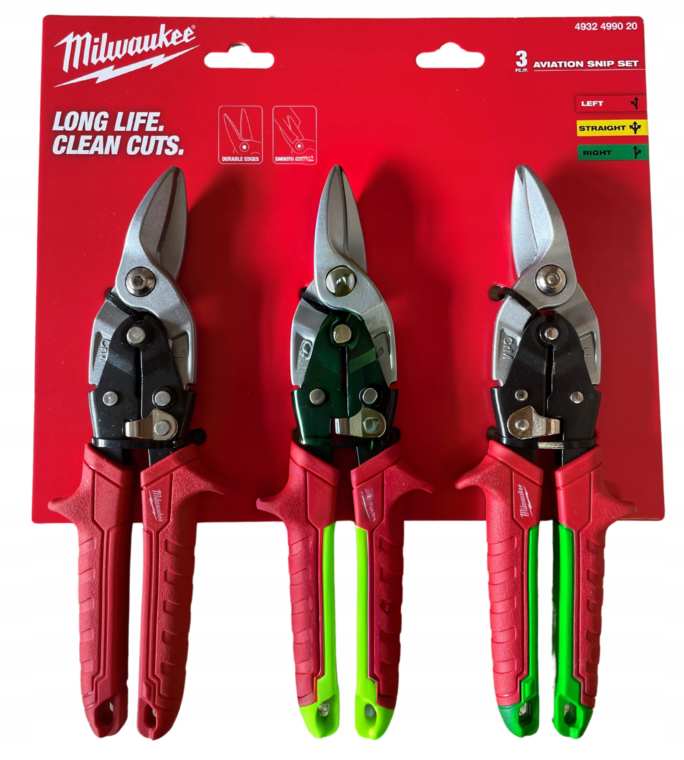 Zestaw nożyc do blachy Milwaukee – Precyzyjne cięcie w Twoich rękach