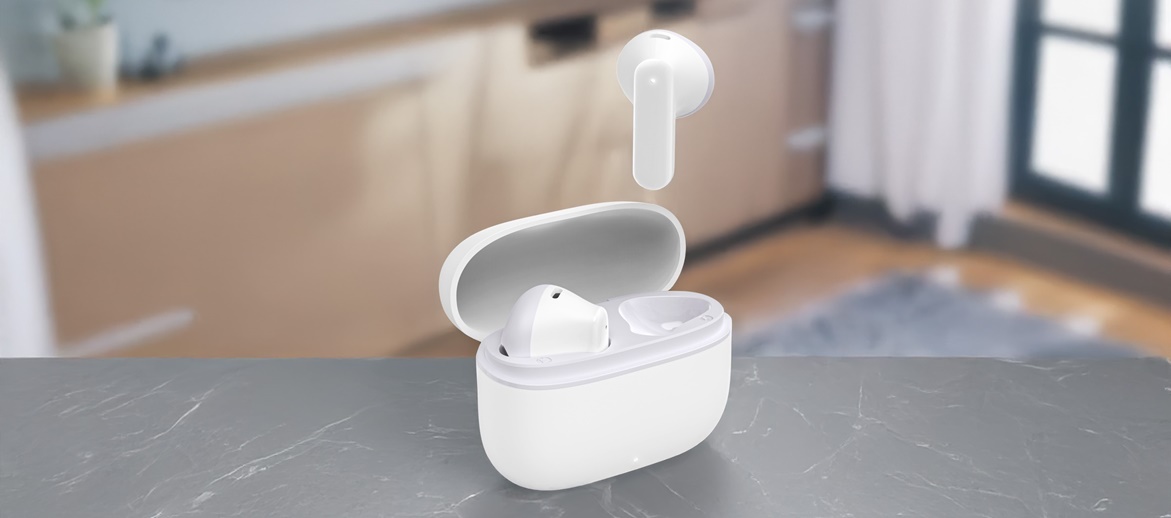 True Wireless słuchawki douszne Hama Freedom Light II w kolorze białym