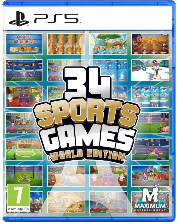 34 Sports Games World Edition (PS5) – Graj w 34 dyscypliny sportowe w jednym miejscu!