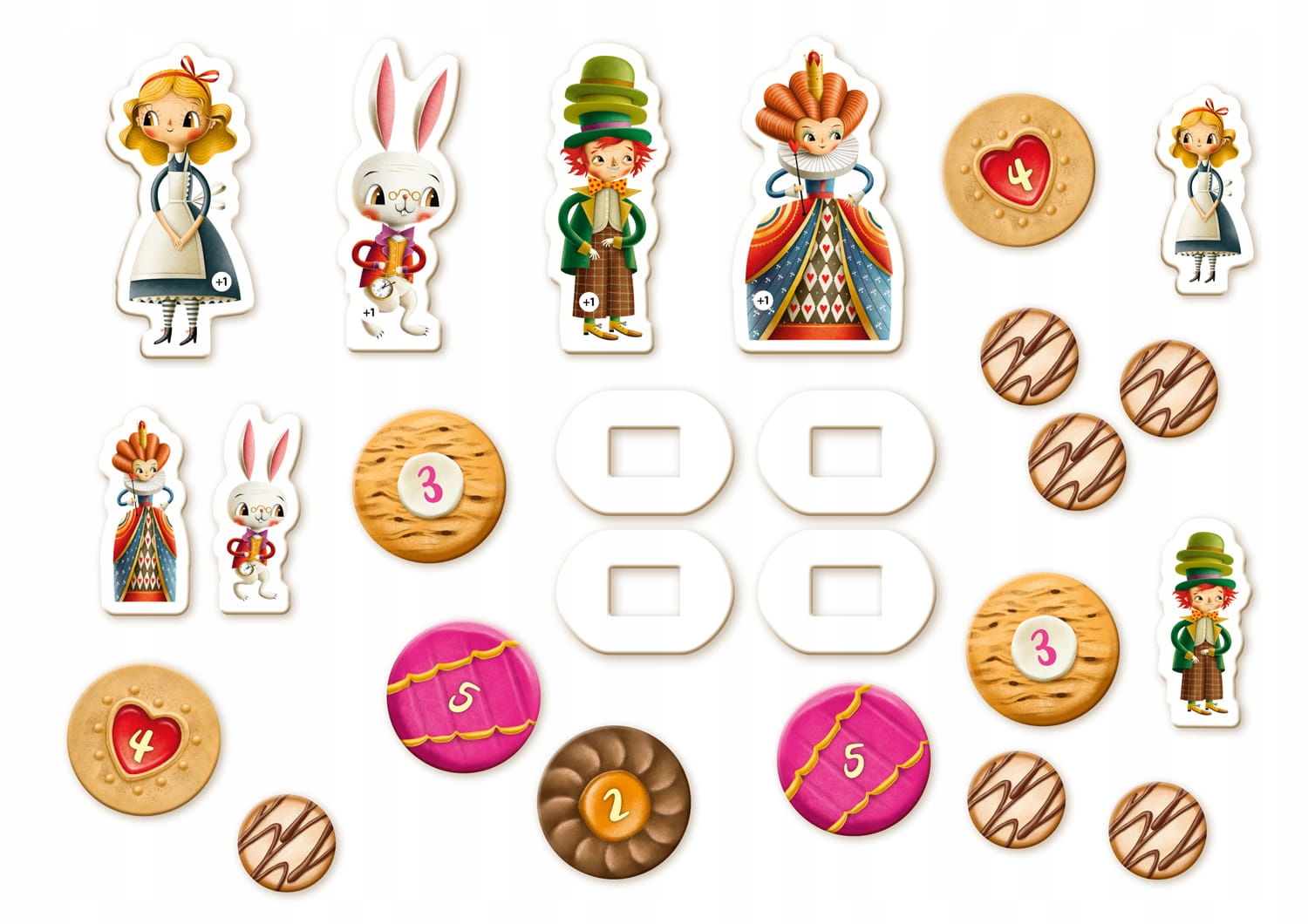 Postacie z bajki – Szalony Kapelusznik i Nora zająca