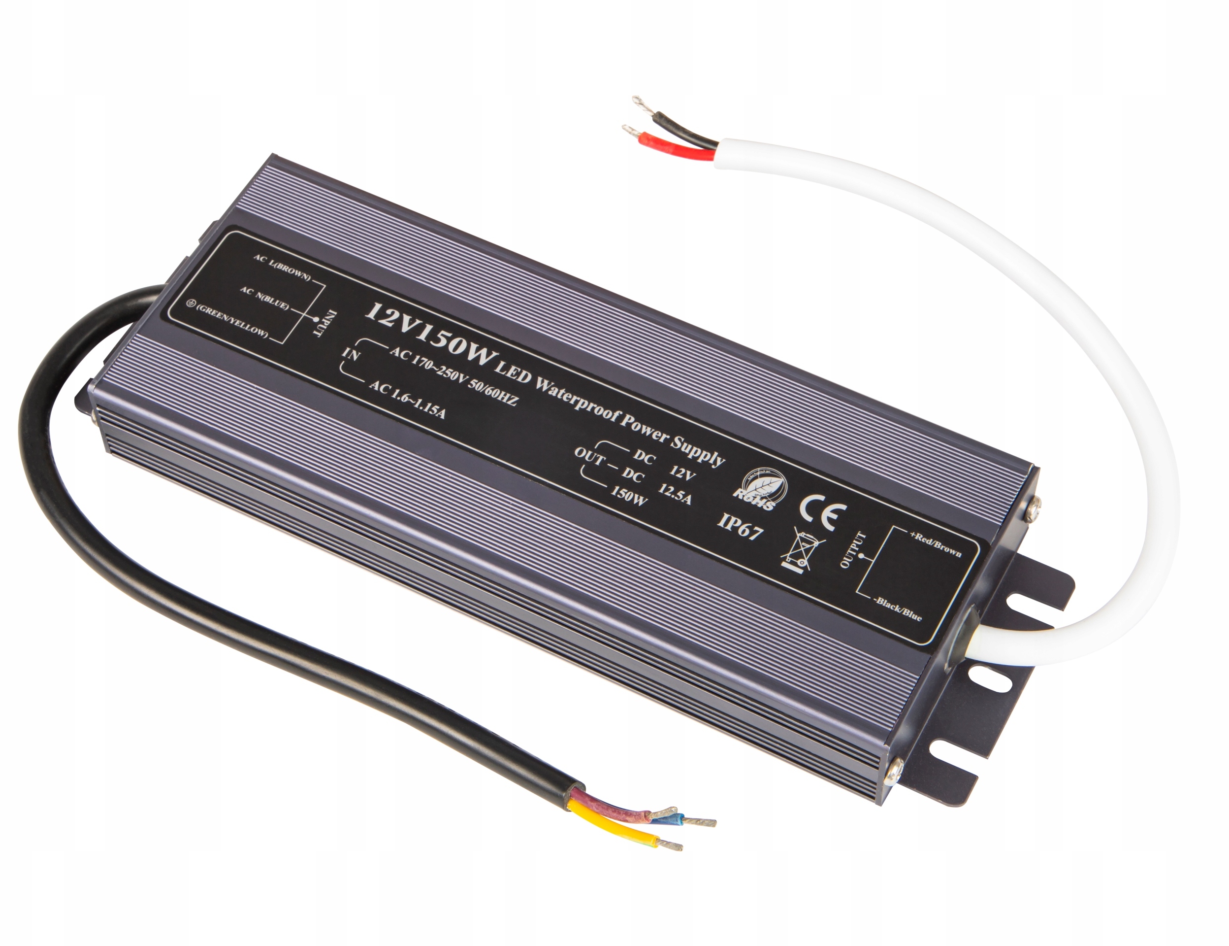 Zasilacz do systemów LED 12V/12,5A 150W – Niezawodne zasilanie dla Twojego oświetlenia