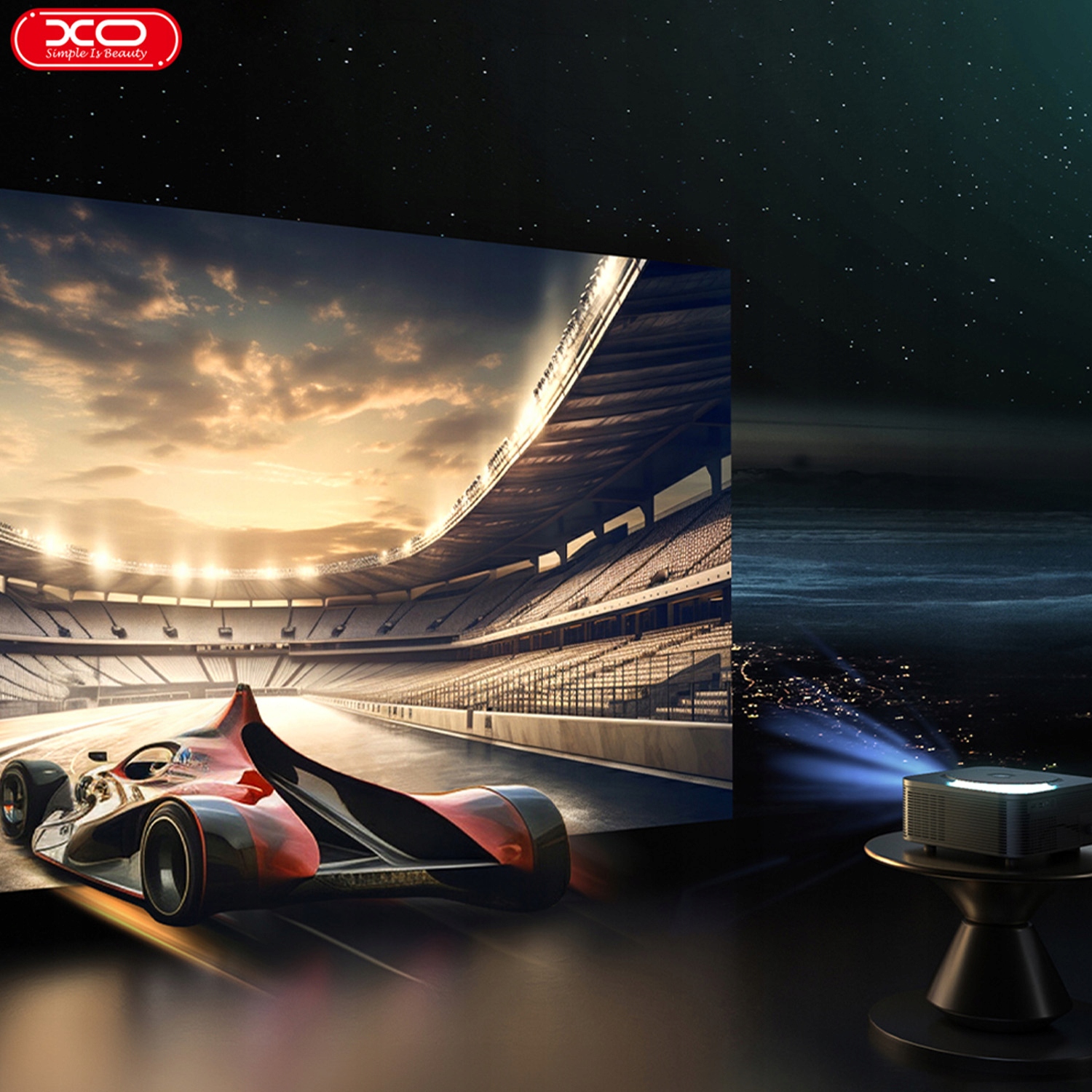 Idealny do oglądania filmów i transmisji sportowych